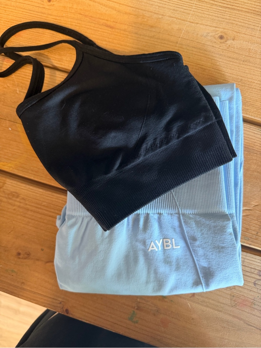 AYBL Light Blue Bottoms - Soft Activewear Leggings